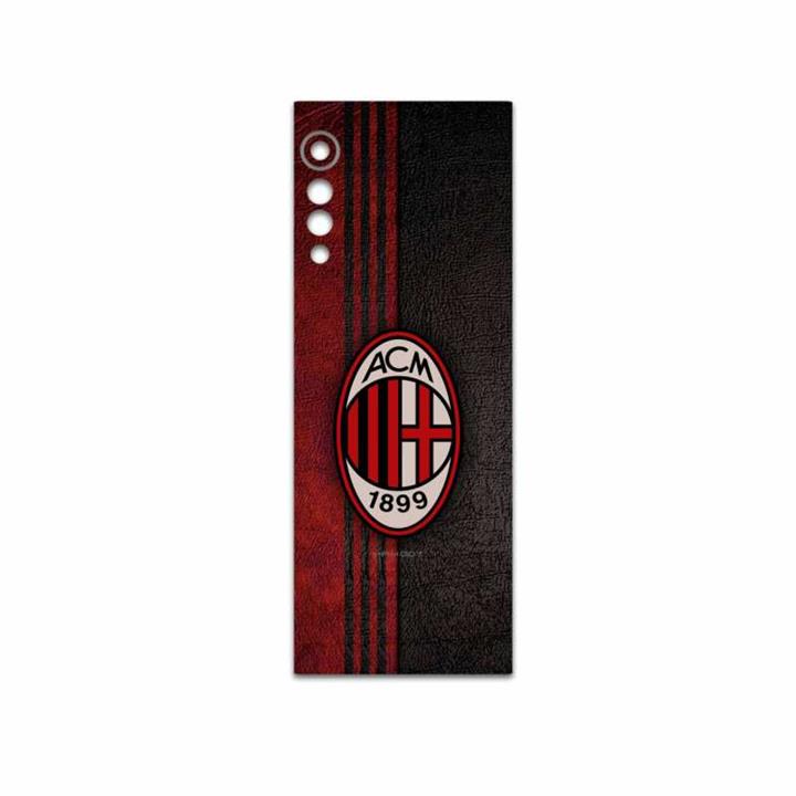 برچسب پوششی ماهوت مدل AC-Milan مناسب برای گوشی موبایل ال جی Velvet 5G MAHOOT AC-Milan Cover Sticker for LG Velvet 5G